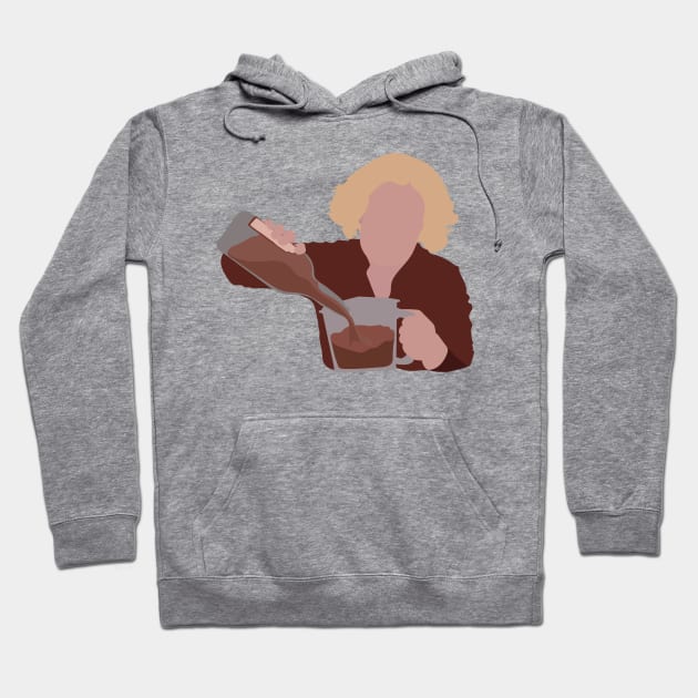 Kitty Forman Pouring Drink Hoodie by ShayliKipnis